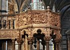 Siena, predikstolen i katedralen : Toscana - Veneto